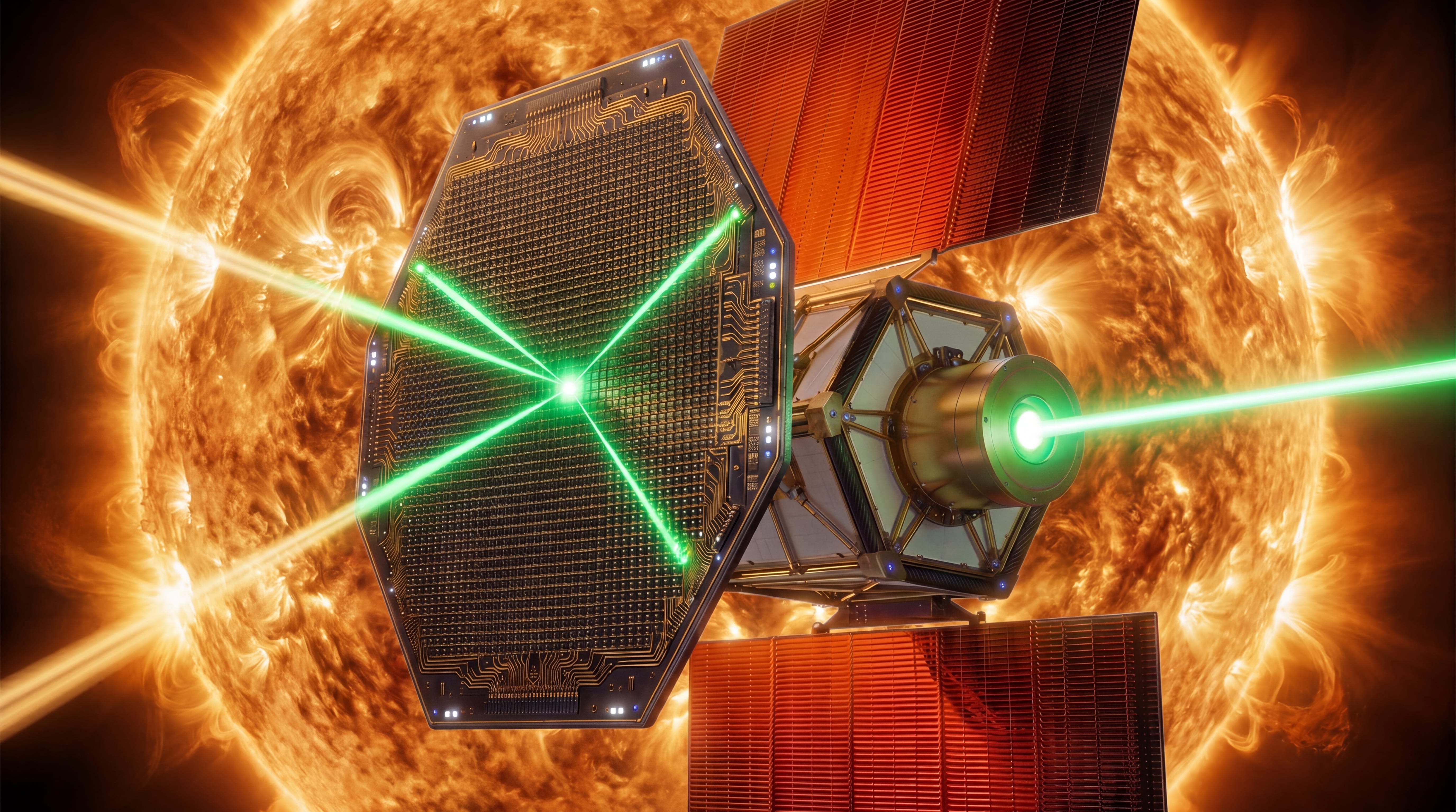 Sateliți Colectori Laser